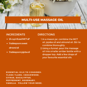 Multi-Use Massage Oil