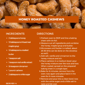 Cannabis Infused Honey Roasted Cashews
