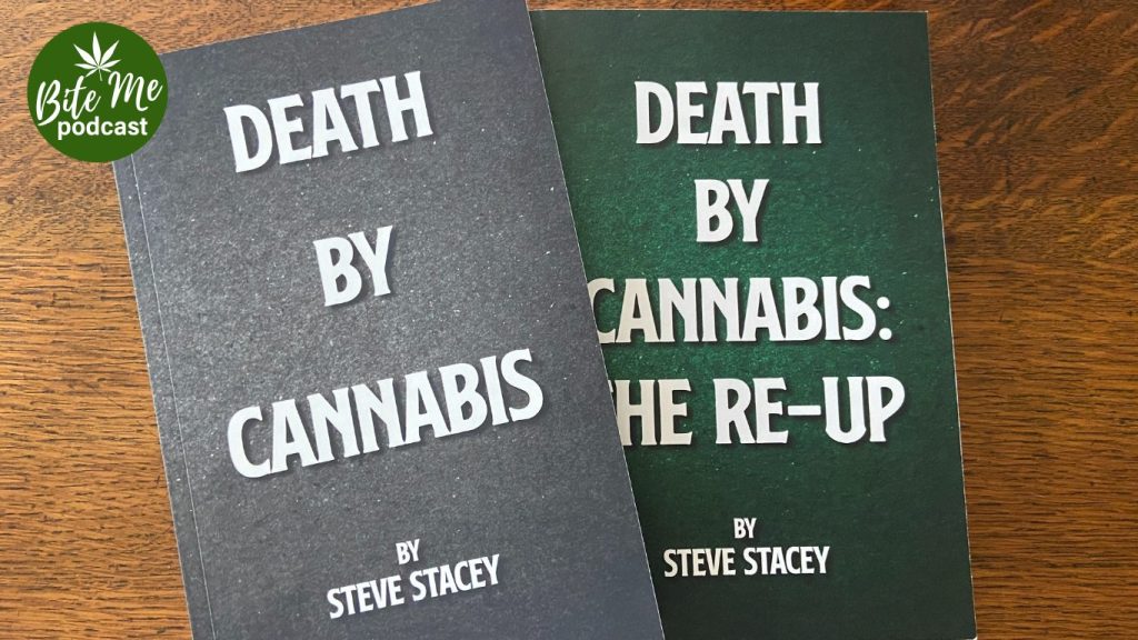 image of the books by Steve Stacey, Death by Cannabis, Death by Cannabis: The Re-up