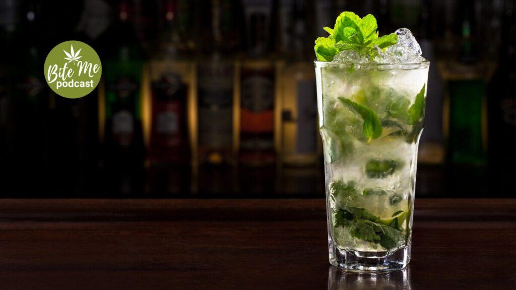 cannabis infused mojito