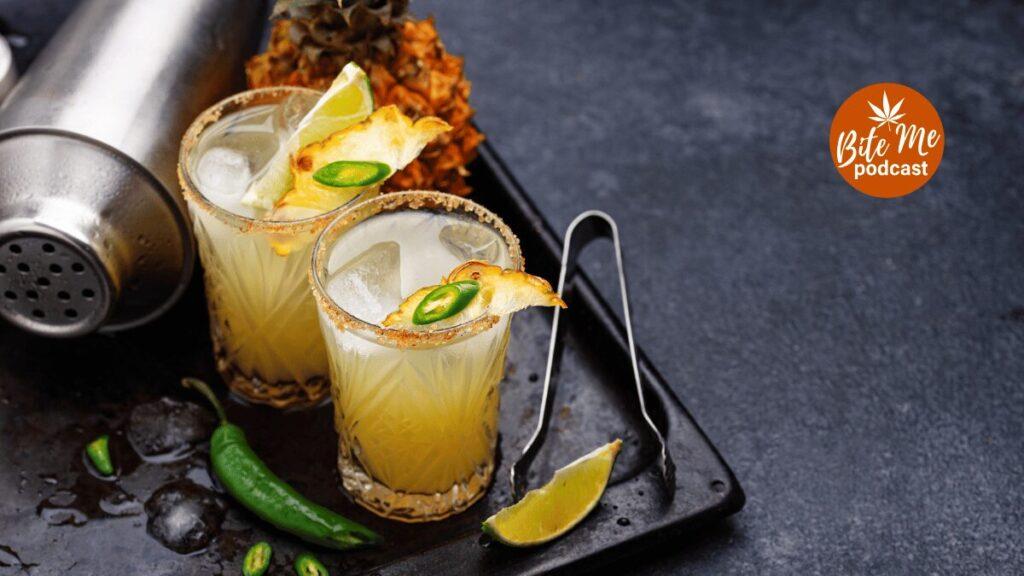 spicy pineapple margarita