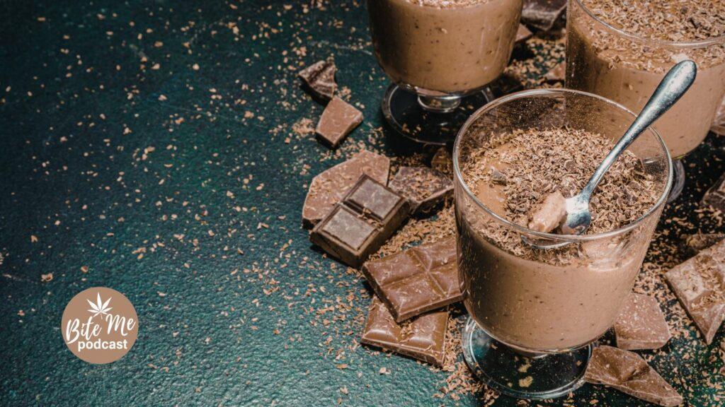 cannabis infused chocolate pudding